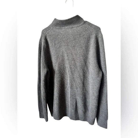 Jenni Kayne half zip Wool and Cashmere blend sweater Size L - Picture 2 of 12